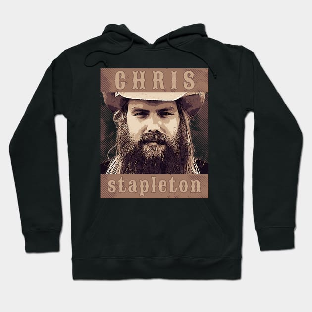 Chris Stapleton Hoodie by Degiab